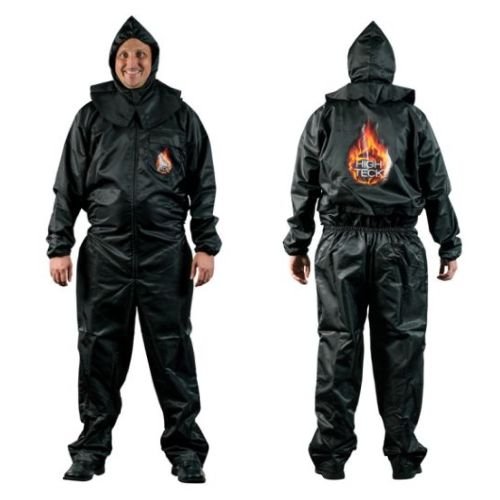 High Teck Premium Black Polyester Paint Suit - High Teck Paint Suits