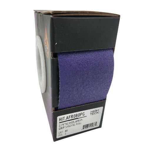 High Teck Velcro Back Purple Ceramic Sanding Roll | 2.75"x39' - High Teck Sandpaper