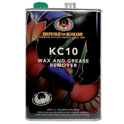 HOUSE OF KOLOR KC10 Wax and Grease Remover, Gallon - House of Kolor Surface Prep