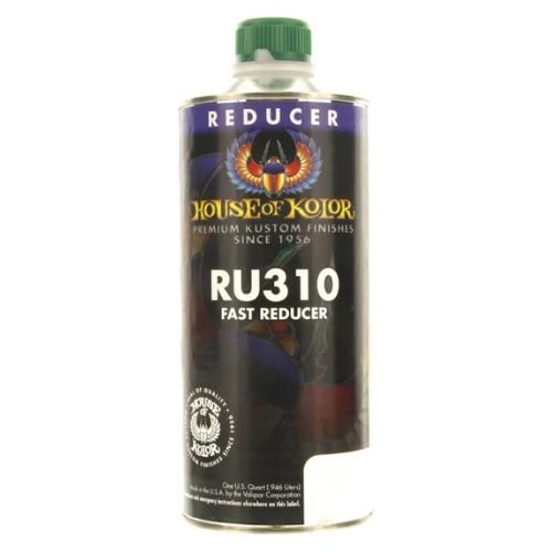HOUSE OF KOLOR RU310 Fast Urethane Reducer, Qt - House of Kolor Reducers & Thinners