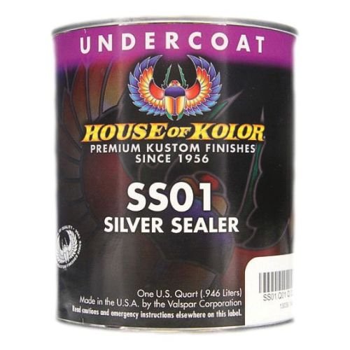 HOUSE OF KOLOR SS01 Urethane Silver Sealer, Qt - House of Kolor Primers