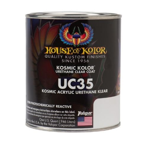 HOUSE OF KOLOR UC35 Kosmic Acrylic Urethane Klear, 1 qt, 2:1:1 Mix - House of Kolor Clear Coat