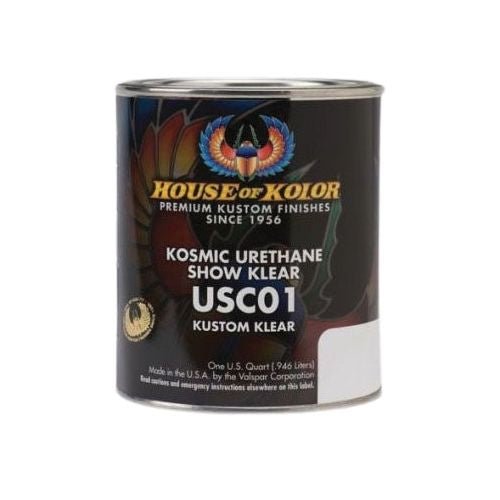 HOUSE OF KOLOR USC01 Kosmic Urethane Show Klear, 1 qt, 3:1:1 Mix - House of Kolor Clear Coat