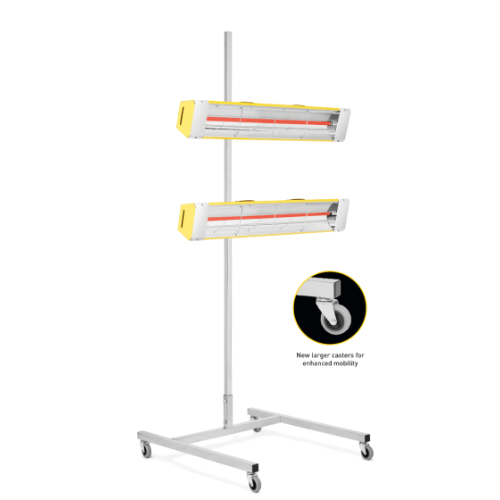 INFRATECH 14-1005 Heavy Duty 3000W Portable Infrared Curing Lamp - Infratech Tools & Equipment