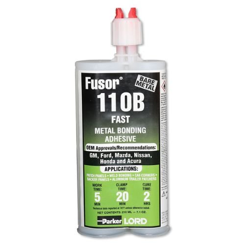 Lord Fusor 110B (210ML) Fast Cure Metal Bonding Adhesive - Lord Fusor Adhesives