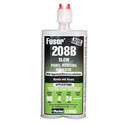 Lord Fusor 208B (210ML) Slow Cure Panel Bonding Adhesive - Lord Fusor Adhesives