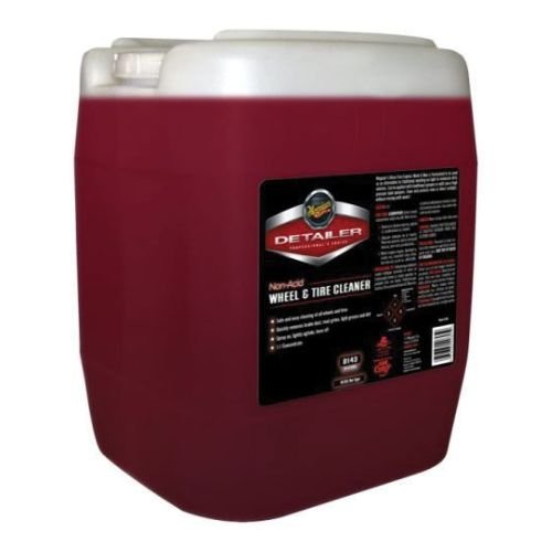 Meguiar's® Detailer D14305 Non-Acid Wheel and Tire Cleaner, 5 gal Can, Dark Red, Liquid - Meguiars Compound/Polish