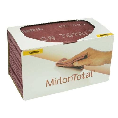 Mirka Mirlon Total 4.5 x 9 in Very Fine Red Scuff Pad, Box of 25 - Mirka Sandpaper