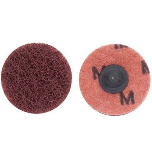 Norton Merit Red Non-Woven Quick Change Buffing Disc, 25 pk - Norton Sandpaper