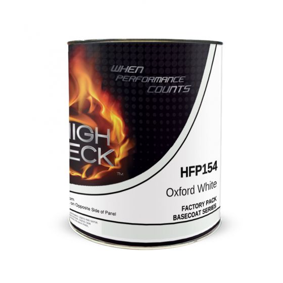 Oxford White Ford YZ/Z1 Basecoat Paint, Gallon, High Teck HFP154 - High Teck Automotive Paint