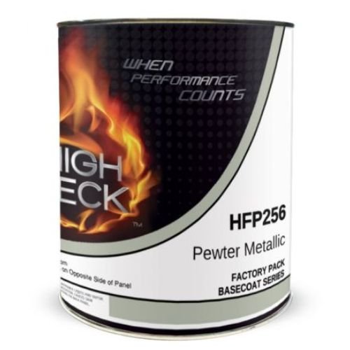 Pewter Metallic GM WA-382E Basecoat Paint, Gallon, High Teck HFP256 - High Teck Automotive Paint
