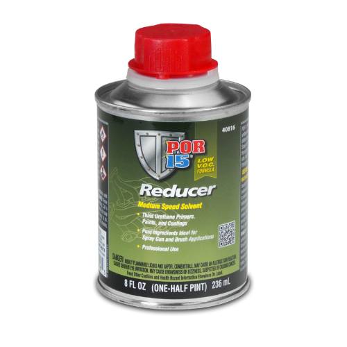 POR-15 40816 Medium Reducer Solvent for Thinning, 8 oz - POR-15 Reducers & Thinners