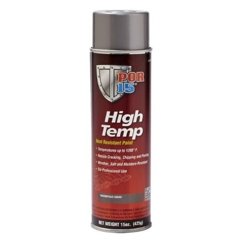POR-15® 44218 Manifold Gray High Temperature Paint, 15 oz Aerosol - POR-15 Aerosols