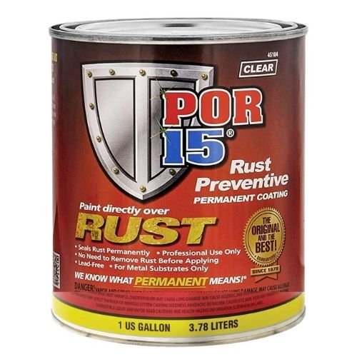 POR-15® 45101 Clear Rust Preventive Coating, 1 Gallon - POR-15 Automotive Paint