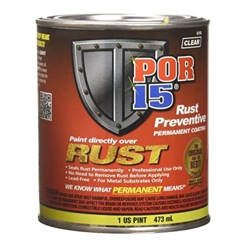 POR-15® 45108 Clear Rust Preventive Coating, 1 Pt - POR-15 Automotive Paint
