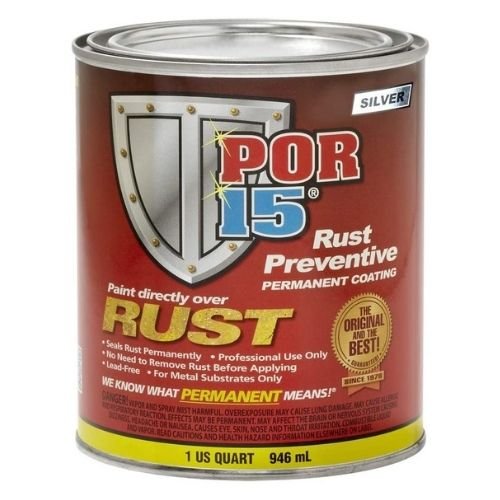 POR-15® 45304 Quart Silver Rust Preventive Coating - POR-15 Automotive Paint