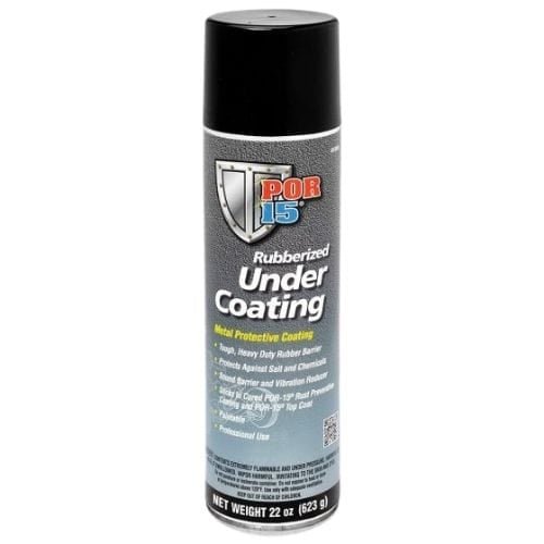 POR-15® 49308 Black Rubberized Under Coating, 22 oz Aerosol - POR-15 Aerosols