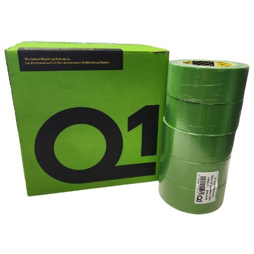Q1 48 mm (2.0") High Performance Green Masking Tape, Case of 20 - Q1 Masking Tape & Paper
