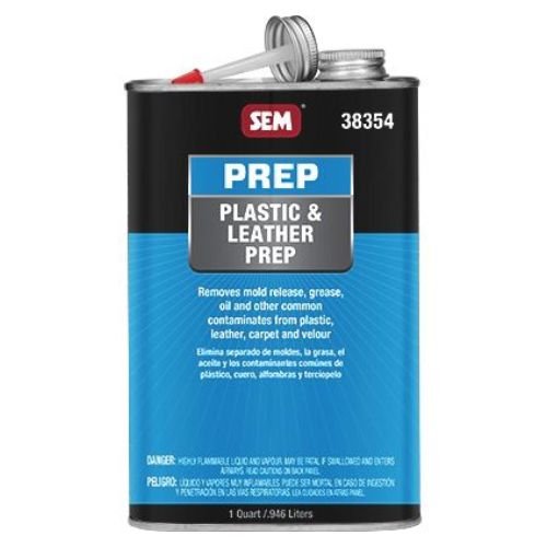 SEM 38354 Leather Carpet and Plastic Prep | 1 Quart - SEM Interior Auto Paints