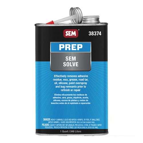 SEM® 38374 Sem Solve Solvent Blend | 1 qt - SEM Surface Prep