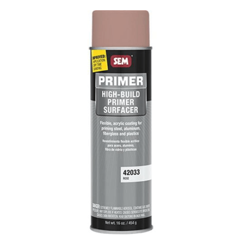 SEM 42033 Rose High-Build Primer Surfacer, 20 oz - SEM Aerosols