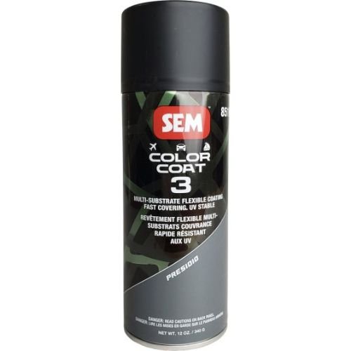 SEM 85163 Color Coat 3 Presidio, 16 oz | Aerosol | Auto Interior Paint - SEM Interior Auto Paints