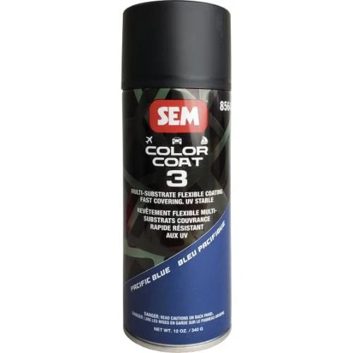 SEM 85643 Color Coat 3 Pacific Blue, 16 Oz Aerosol - SEM Aerosols