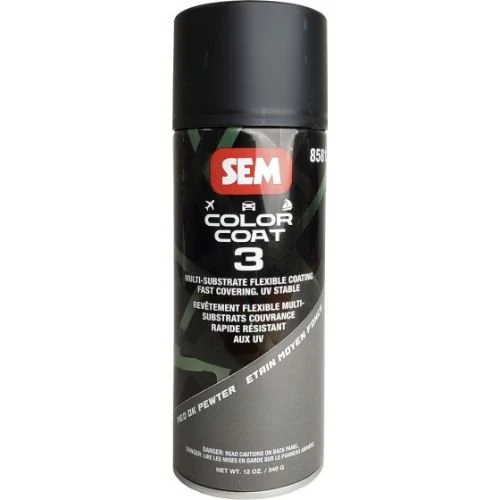 SEM 85813 Color Coat 3 Med Dk Pewter, 16 Oz Aerosol - SEM Aerosols
