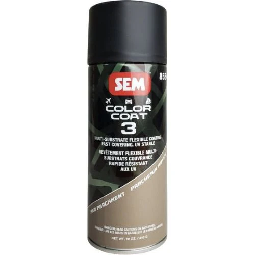 SEM 85843 Color Coat 3 Med Parchment, 16 Oz Aerosol - SEM Aerosols
