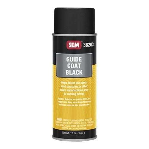 SEM® Black Guide Coat 12 oz Aerosol Can - SEM Aerosols