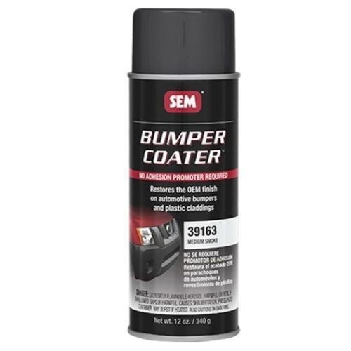 SEM® Bumper Coater 39163 Trim Paint in Medium Smoke, 16 oz Aerosol Can - SEM Aerosols