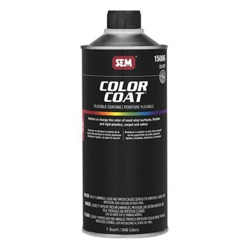 SEM Color Coat Silver, 1 Quart, Auto Interior Paint - SEM Automotive Paint