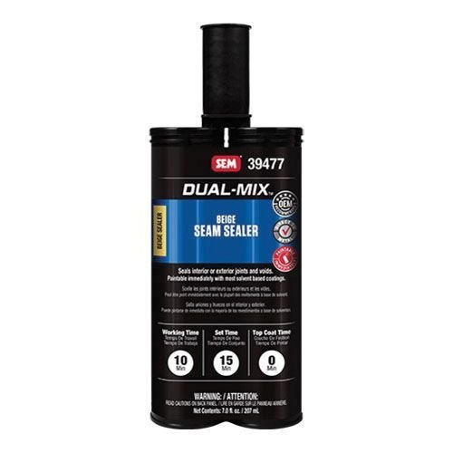 SEM® Dual-Mix 39477 Beige Seam Sealer, 7 oz - SEM Seam Sealers