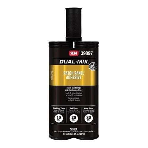 SEM® Dual-Mix™ 39897 Patch Metal Panel Adhesive, 7 oz Cartridge - SEM Adhesives