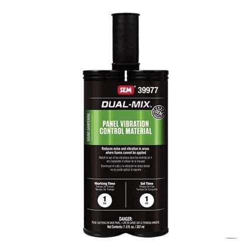 SEM Dual-Mix 39977 Black Panel Vibration Control Epoxy, 7 oz - SEM Adhesives