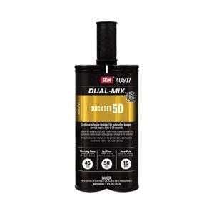 SEM Dual-Mix 40507 50 sec Quick Set Urethane Adhesive, 7 oz - SEM Adhesives