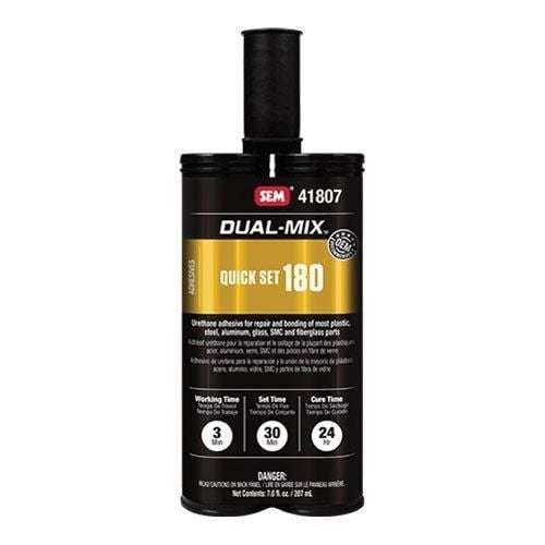 SEM Dual-Mix 41807 Quick Set 180 3 min Urethane Adhesive, 7 oz - SEM Adhesives