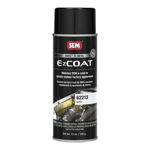 SEM® EZ Coat™ 62213 Direct-To-Metal Black E Coating, 16 oz Aerosol - SEM Aerosols