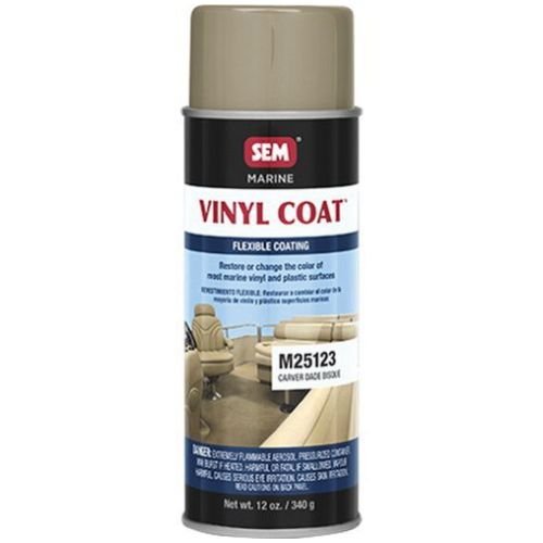 SEM M25123 Carver Dade Bisque, 12oz | Aerosol | Marine Vinyl Coat - SEM Aerosols