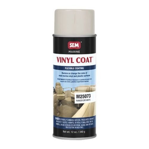 SEM M25703 Ranger Off White, 12oz | Aerosol | Marine Vinyl Coat - SEM Aerosols