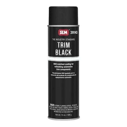 SEM® Trim Black 39143 Trim Paint, 15 oz - SEM Aerosols