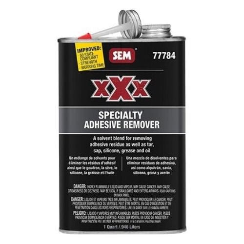 SEM XXX 77784 VOC compliant Adhesive Remover, 1 qt - SEM Surface Prep