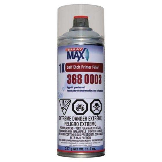 SprayMax® 3680003 Light Gray Self-Etch Primer Filler, 11.2 oz - Spraymax Aerosols