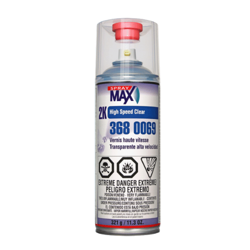 SprayMax® 3680069 2K High Speed, High Gloss Clear Coat - Spraymax Aerosols
