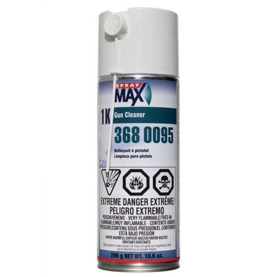 SprayMax 3680095 1K Paint Sprayer Cleaner, 10.6 oz, Case of 6 - Spraymax Aerosols