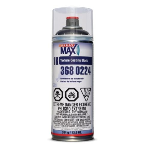 SprayMax® 3680224 1K Black Texture Coating, 13.5 oz - Spraymax Aerosols
