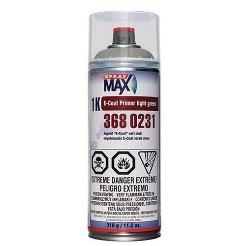 SprayMax 3680231 Light Green 1K E-Coat Primer, 11.2 oz Aerosol - Spraymax Aerosols