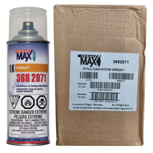 SprayMax 3682071 6 Pk Empty Aerosol Cans for 1K Basecoats - Spraymax Aerosols