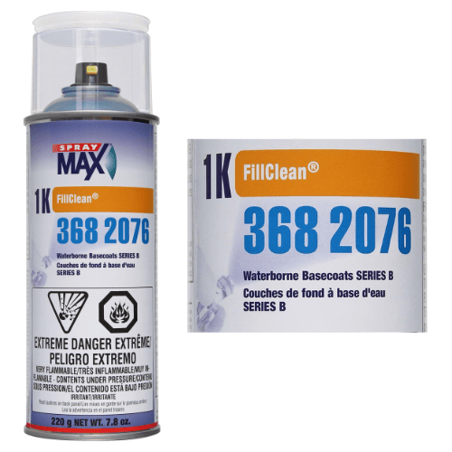 SprayMax 3682076 Empty FillClean Can for Waterborne Basecoats - Spraymax Aerosols