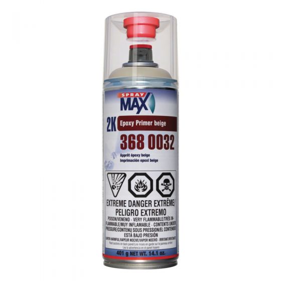 SprayMax® 3680032 Beige Universal 2K Epoxy Primer Filler Aerosol - Spraymax Aerosols